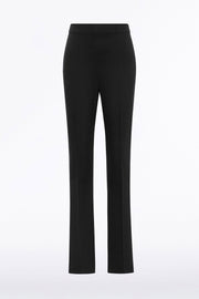 BLACK PONTE PINSTITCH SLIM LEG PANT