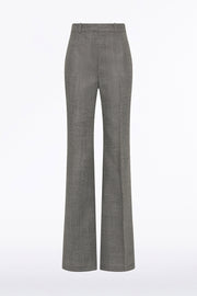 GREY MELANGE WOOL SUITING PANT