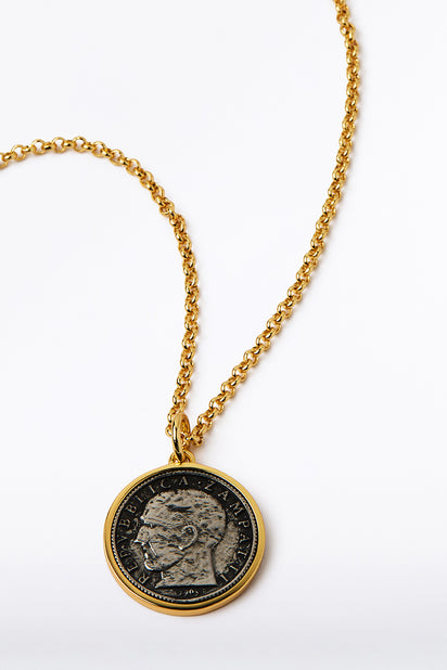 EMPEROR CHARM NECKLACE | 25MM