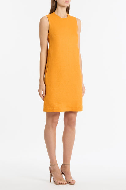 AMBER LINEN SHIFT DRESS