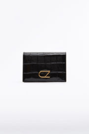 BLACK CROC CZ CARD CASE