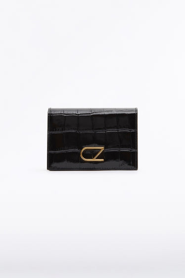 BLACK CROC CZ CARD CASE