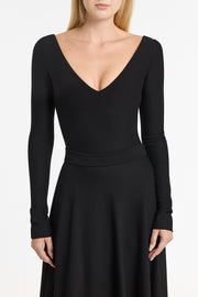 BLACK PONTE DEEP V TOP