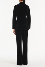 BLACK VELVET PANT