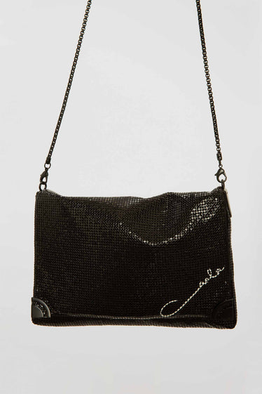 WHITE ON BLACK CARLA SIGNATURE BAG