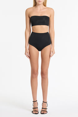 BLACK INTIMA JERSEY BANDEAU