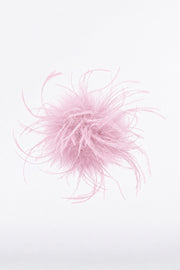 FLOSS FEATHER BROOCH
