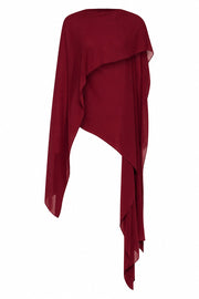 CABERNET GEORGETTE CASCATA WRAP