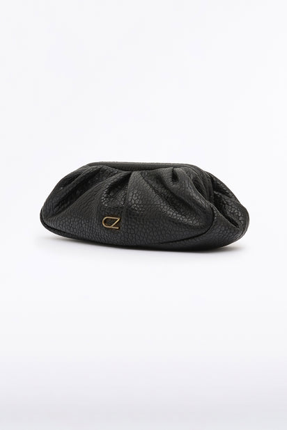 CZ BLACK PEBBLE CLOUD CLUTCH