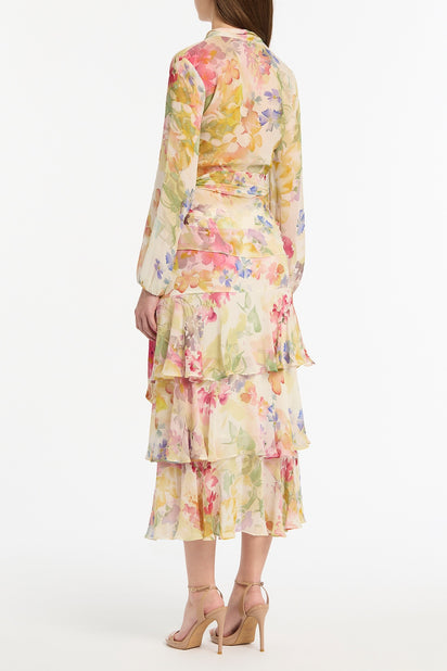 ETHEREA BLOOM WRAP TOP