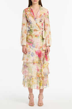 ETHEREA BLOOM WRAP TOP