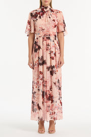 FIORI ETEREA GEORGETTE MAXI DRESS