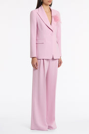 FLOSS CREPE LONG LINE JACKET