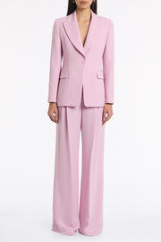 FLOSS CREPE LONG LINE JACKET