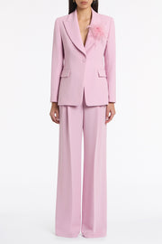 FLOSS CREPE LONG LINE JACKET