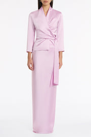 FLOSS LUSTRE SATIN BIAS SKIRT