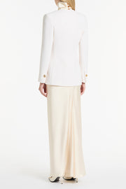 IVORY CREPE C BLAZER