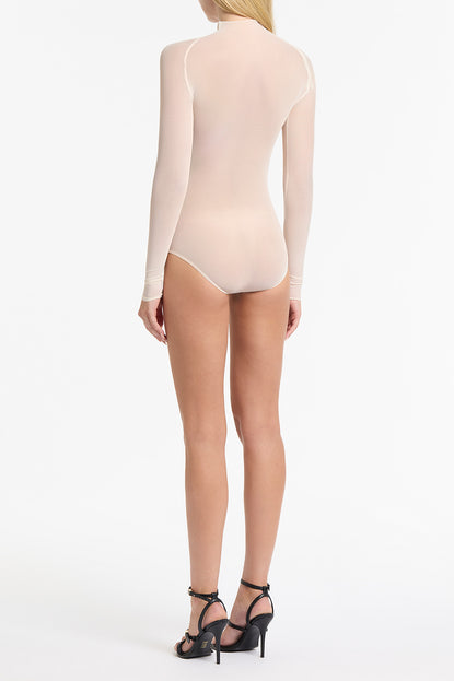 CARLA Lace body suit - White トップス