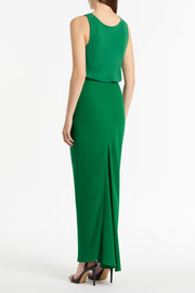 JADE CREPE BIAS SKIRT
