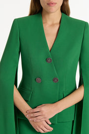 JADE CREPE MONETA ROME JACKET