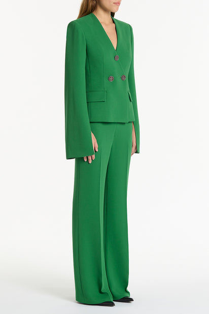 JADE CREPE MONETA ROME JACKET