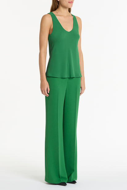 JADE GEORGETTE SCOOP CAMI