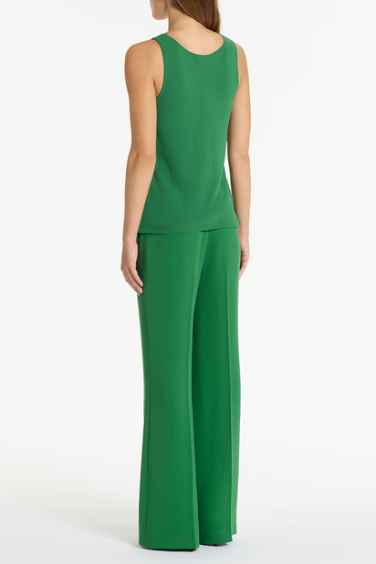 JADE GEORGETTE SCOOP CAMI