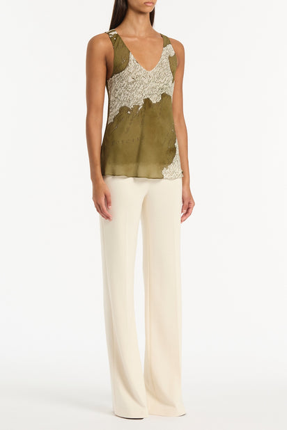 JUNIPER ITALIA GEORGETTE SCOOP CAMI