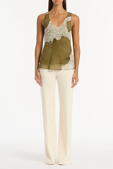 JUNIPER ITALIA GEORGETTE SCOOP CAMI