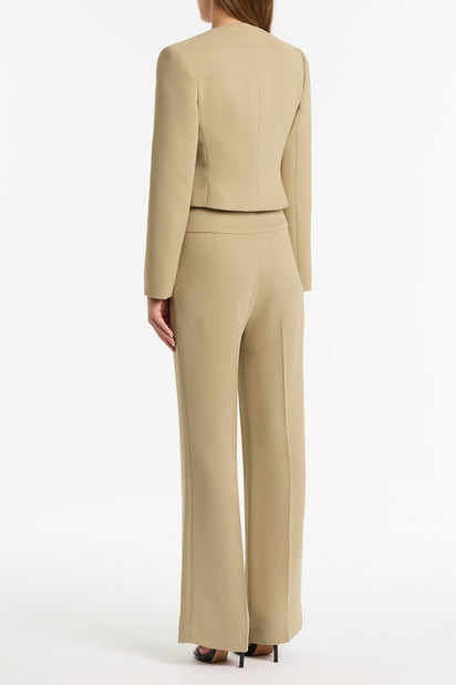 KELP CREPE WAISTED CLASSIC PANT