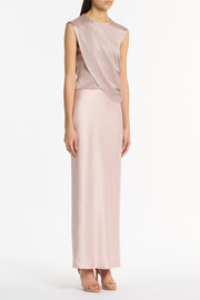 MOUSSE JERSEY TWIST TOP