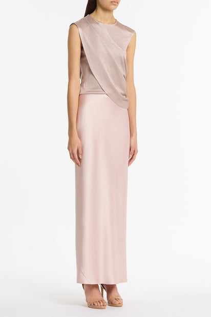 MOUSSE JERSEY TWIST TOP