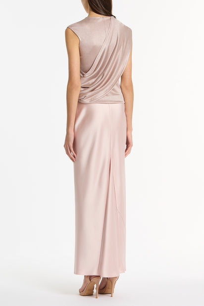 MOUSSE JERSEY TWIST TOP