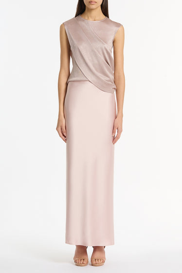 MOUSSE JERSEY TWIST TOP