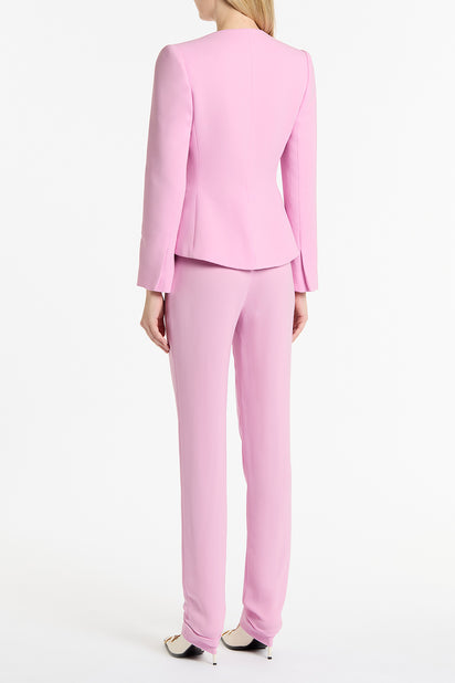 ORCHID CREPE SLIM CLASSIC PANT