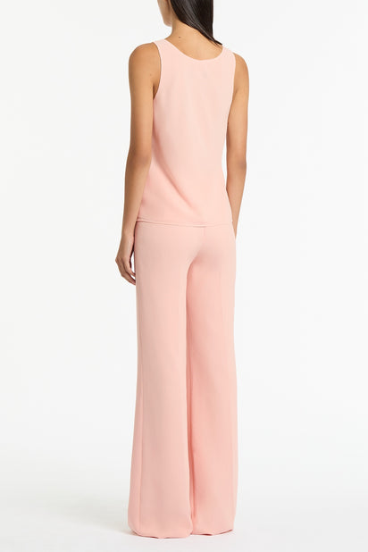 PALE ROSE GEORGETTE SCOOP CAMI