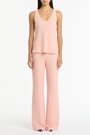 PALE ROSE GEORGETTE SCOOP CAMI