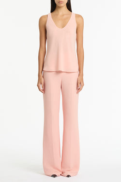 PALE ROSE GEORGETTE SCOOP CAMI