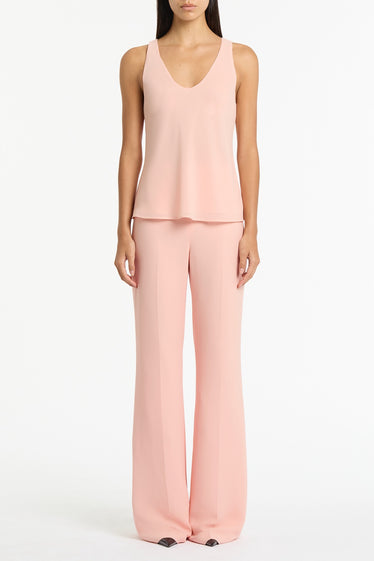 PALE ROSE GEORGETTE SCOOP CAMI