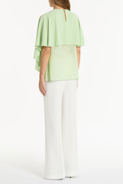 PERIDOT GEORGETTE CASCATA TOP
