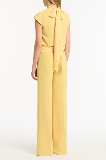 POLLEN CREPE CLASSIC FLARED PANT