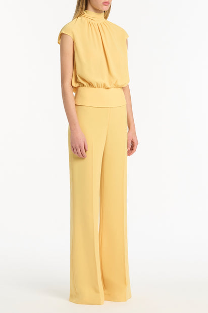 POLLEN GEORGETTE SCARF TOP