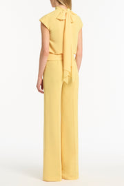 POLLEN GEORGETTE SCARF TOP