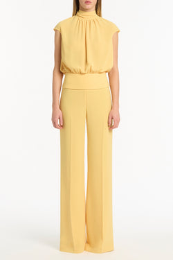 POLLEN GEORGETTE SCARF TOP