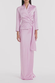FLOSS LUSTRE SATIN BIAS SKIRT