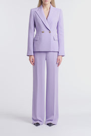 LILAC CREPE WIDE CLASSIC PANT