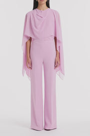 FLOSS GEORGETTE CAPE OVERLAY BLOUSE