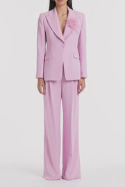 FLOSS CREPE LONG LINE JACKET