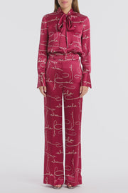 SHIRAZ SIGNATURE SILK PANT