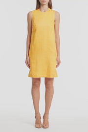 AMBER LINEN SHIFT DRESS